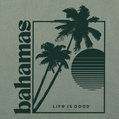 Men's Bahamas Sunset Short Sleeve Crusher Tee