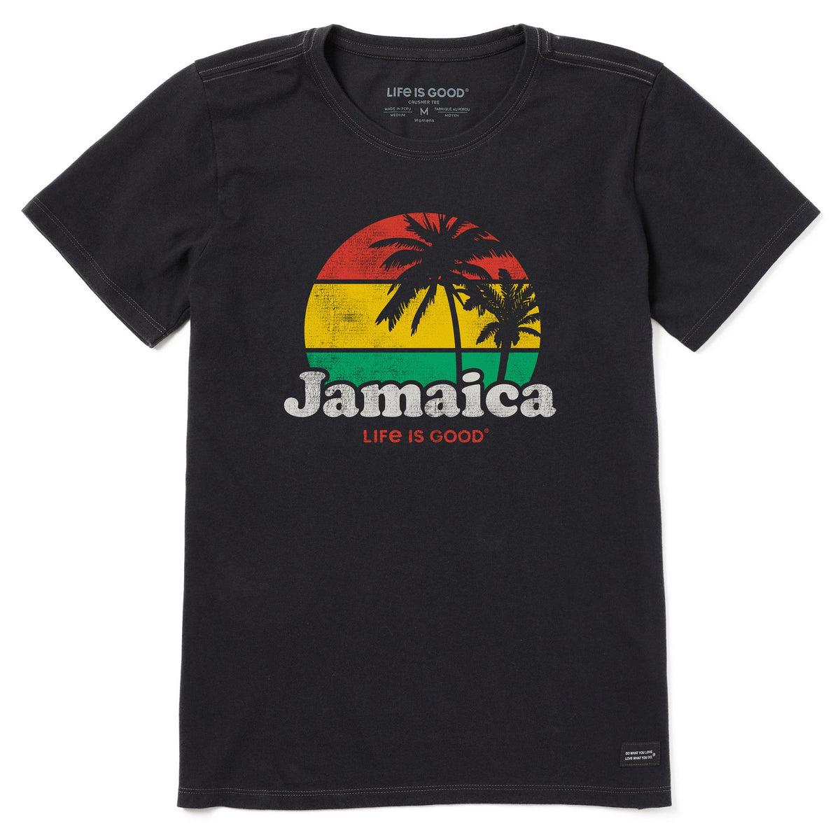 Women's Jamaica Palms Short Sleeve Crusher Tee