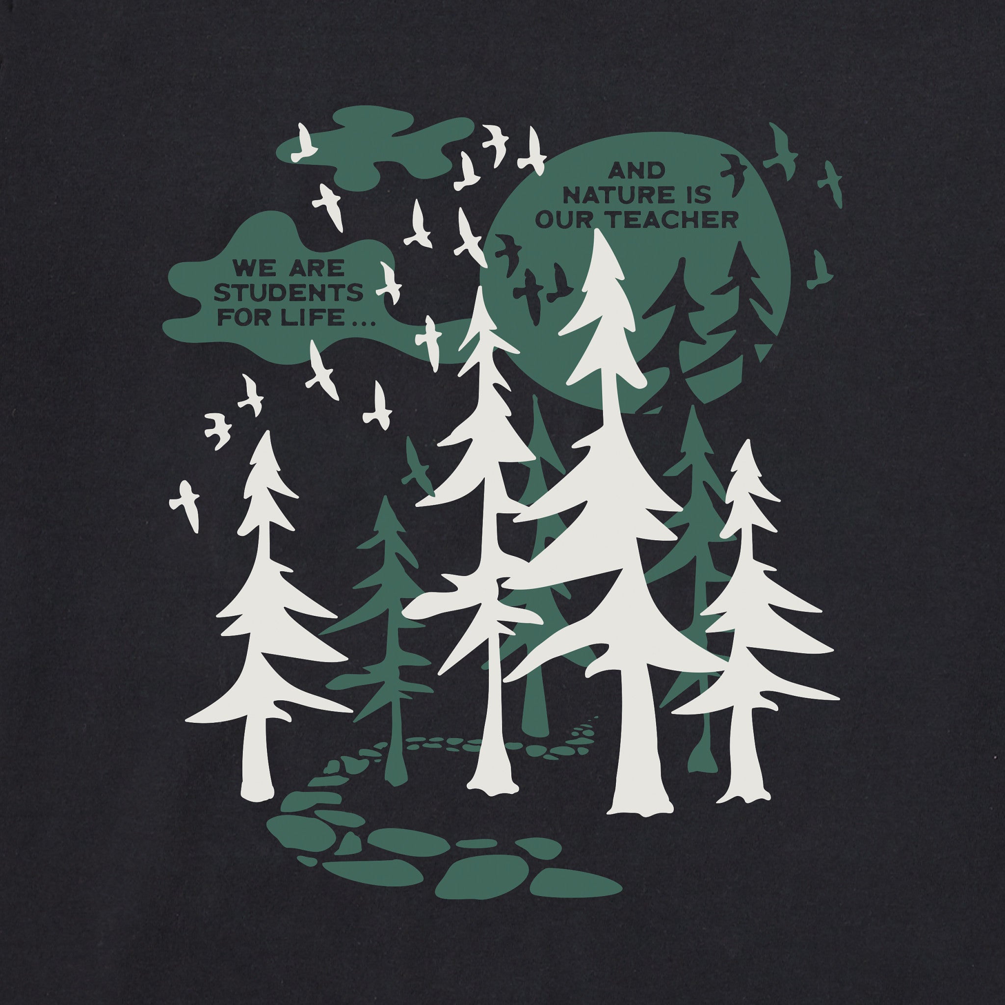 Men's Bert' Woodsy Medley Short Sleeve Crusher Tee