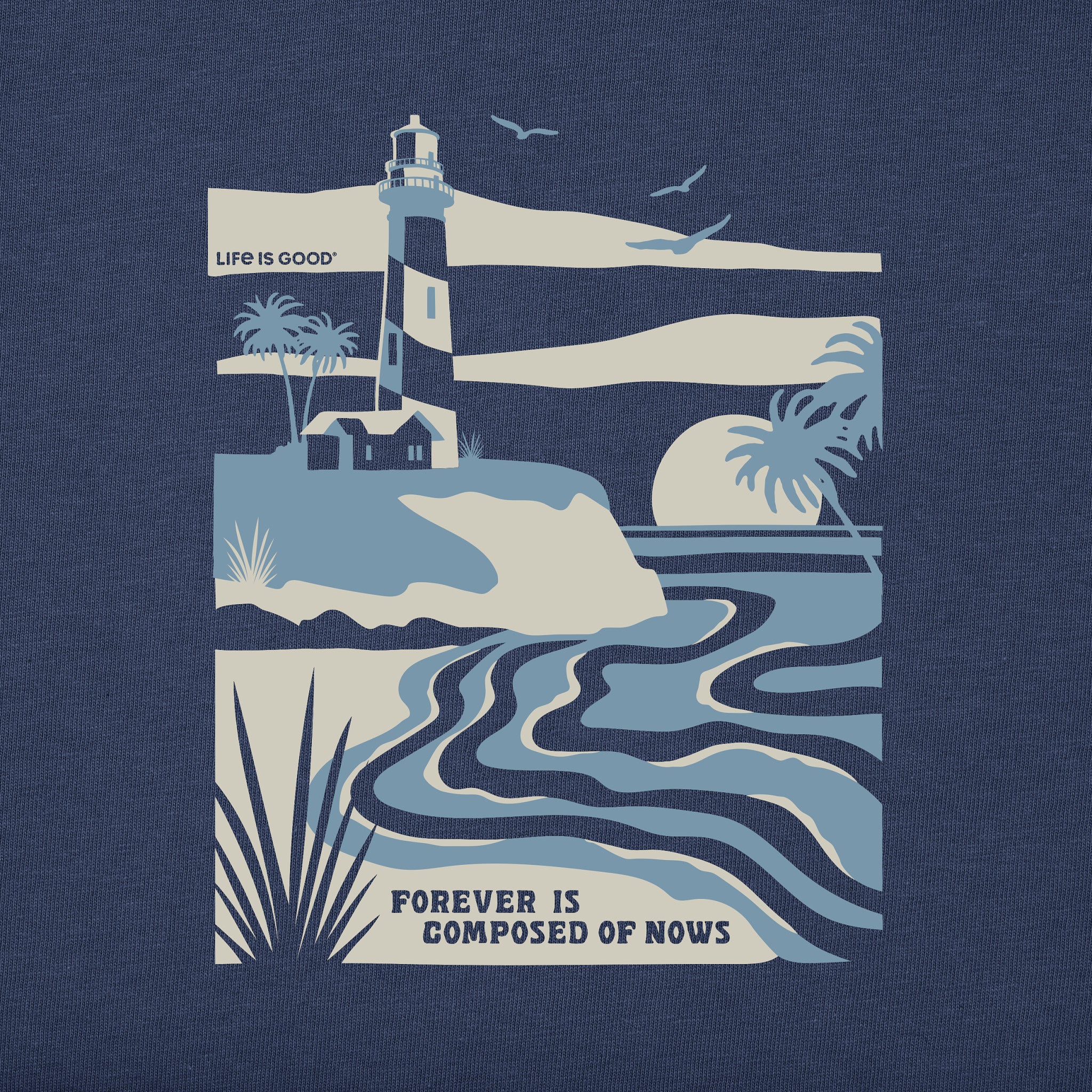Men's Bert's Beach Medley Short Sleeve Crusher Tee