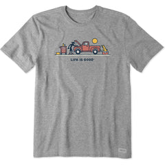Men's Mechanic Vista Short Sleeve Crusher Tee