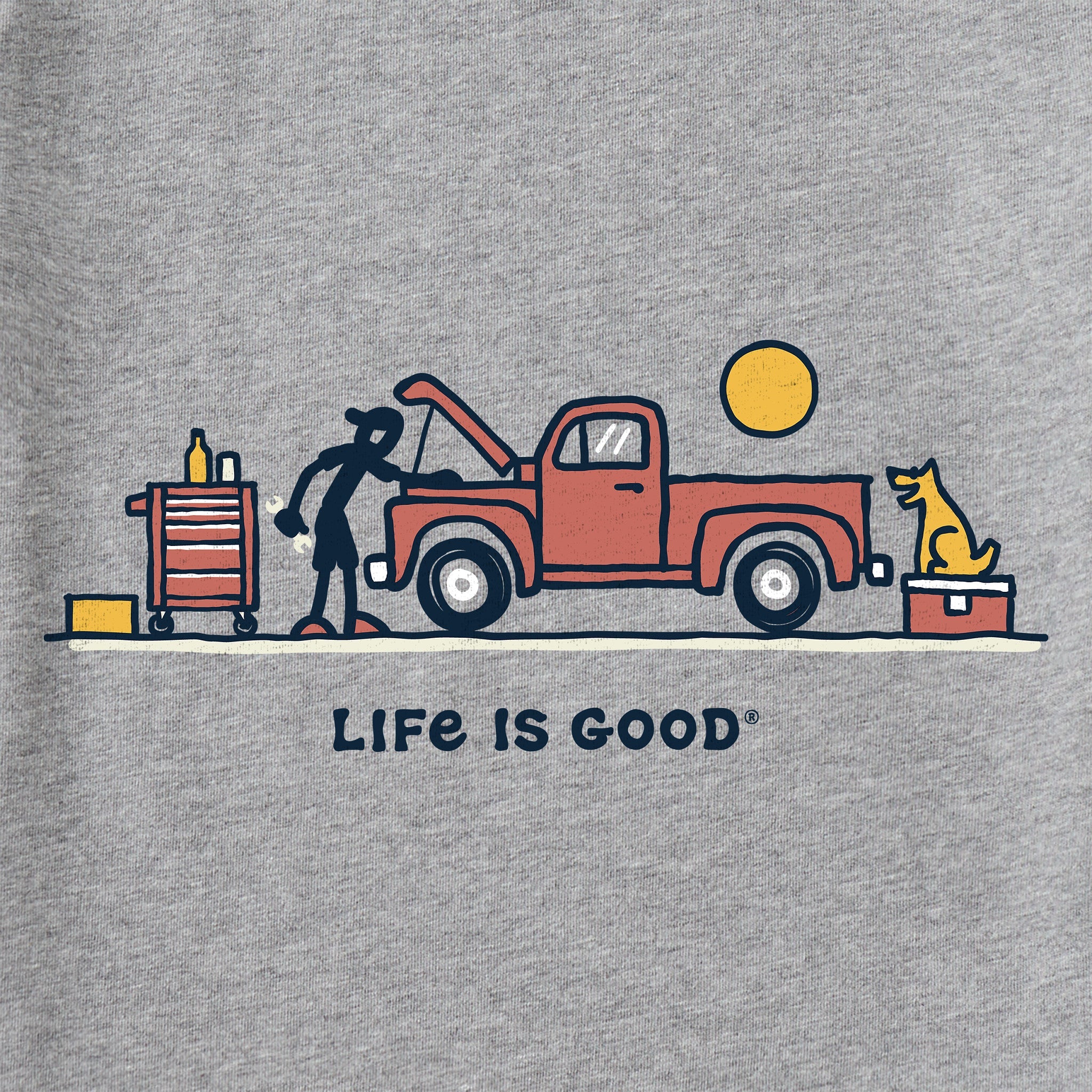 Men's Mechanic Vista Short Sleeve Crusher Tee