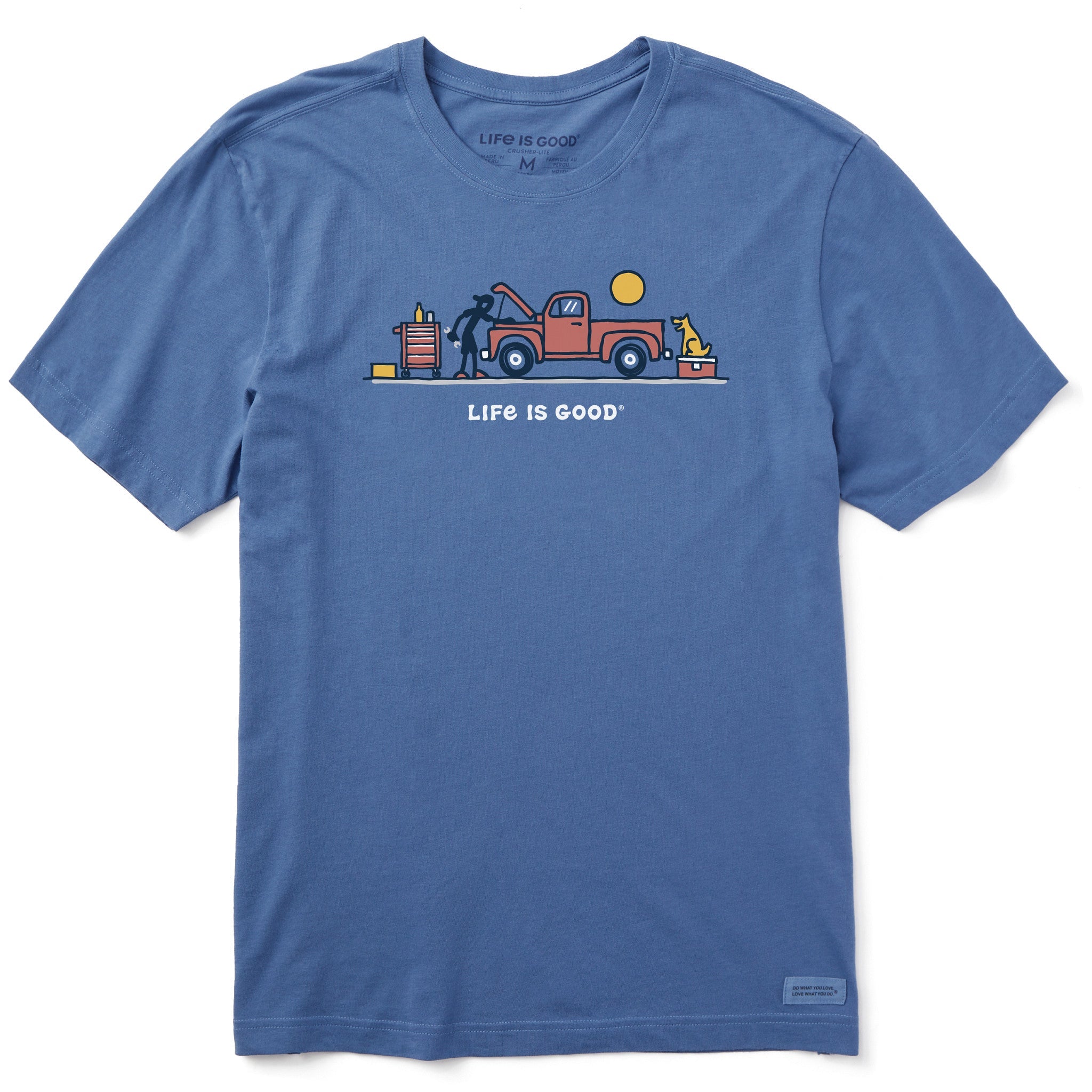 Men's Mechanic Vista Short Sleeve Crusher Tee