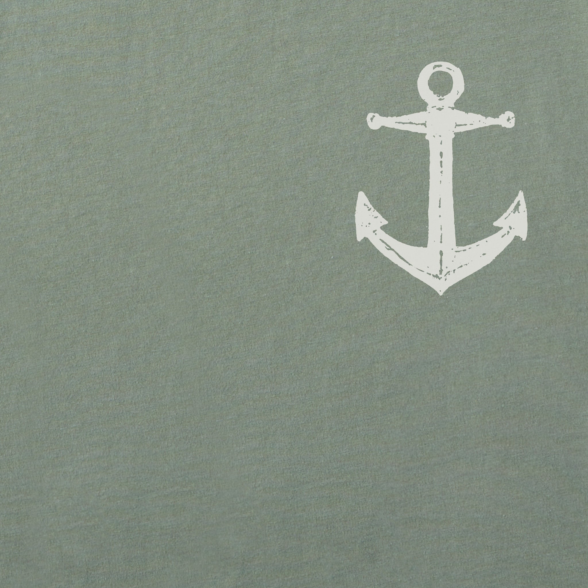 Men's Steady As She Goes Anchor Short Sleeve Crusher Tee