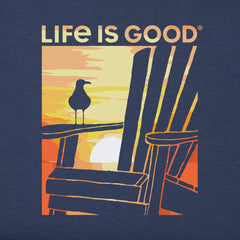 Women's Adirondack Gull Sunset Short Sleeve Crusher Tee