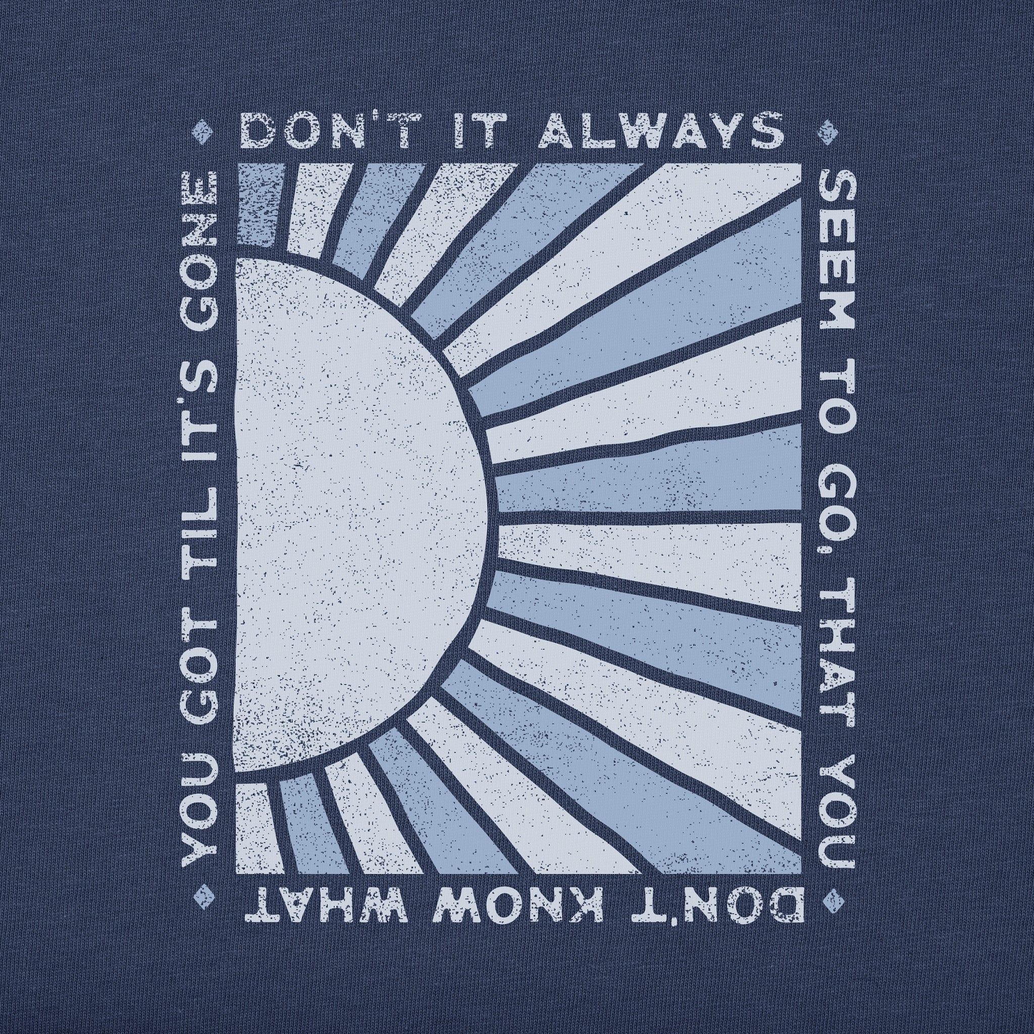 Women's Don't It Always Seem to Go Short Sleeve Crusher Tee