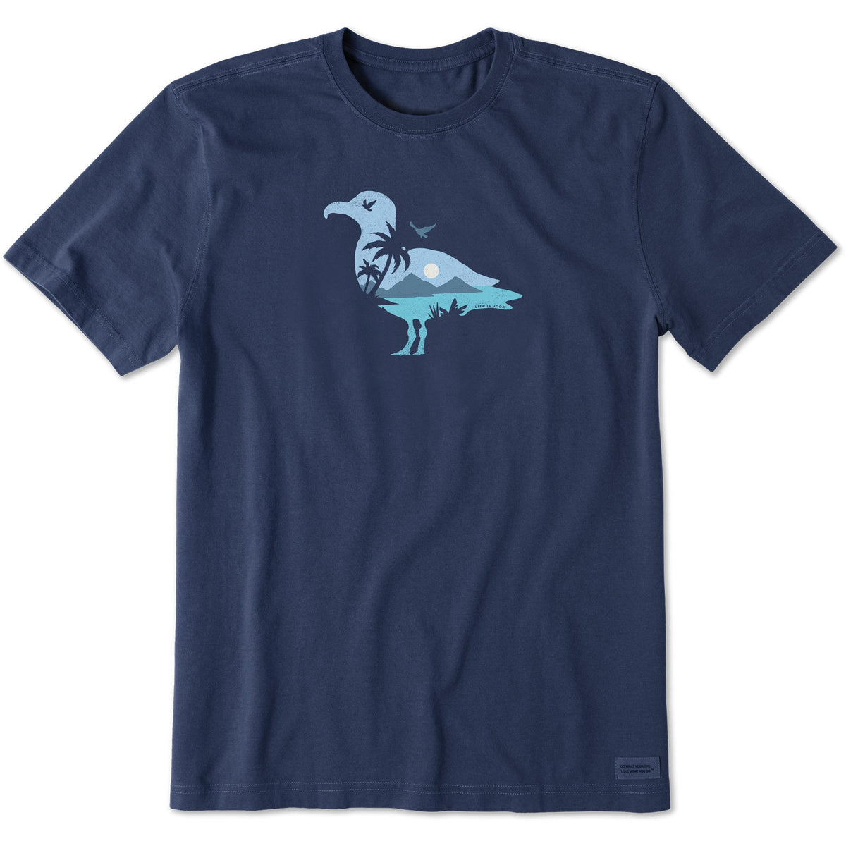 Men's Seagull Island Short Sleeve Crusher Tee