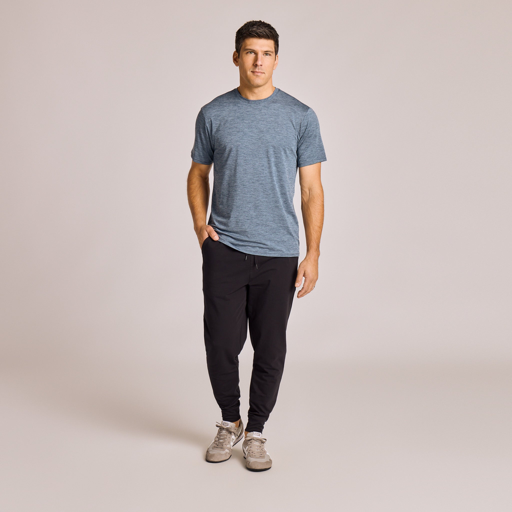 Men's Solid Short Sleeve Sun Crusher Tee