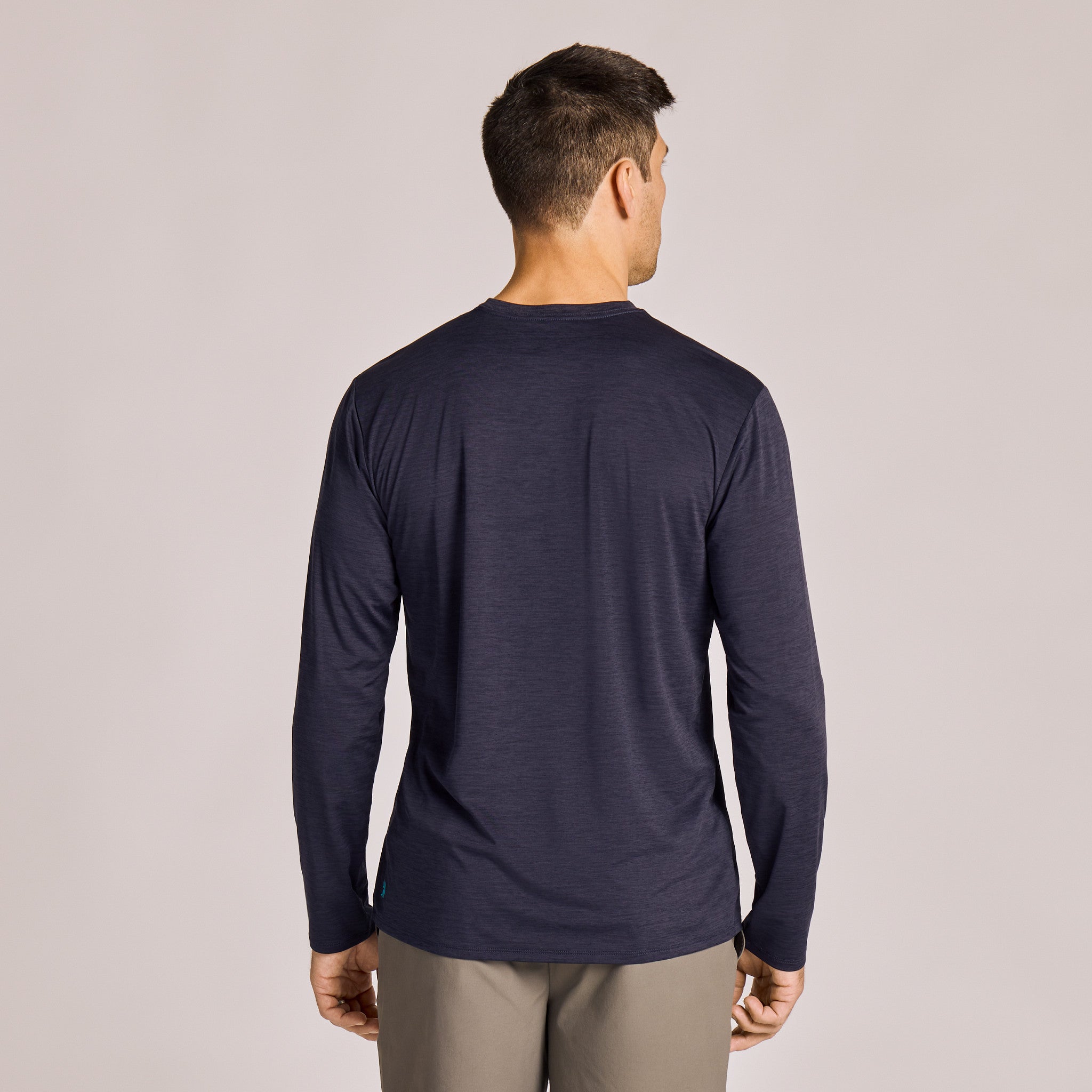 Men's Solid Long Sleeve Sun Crusher Tee