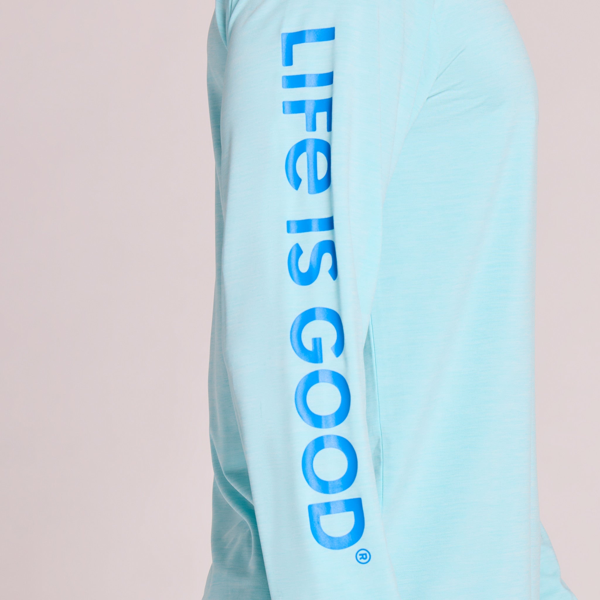 Men's Life is Good Long Sleeve Sun Crusher Hoodie