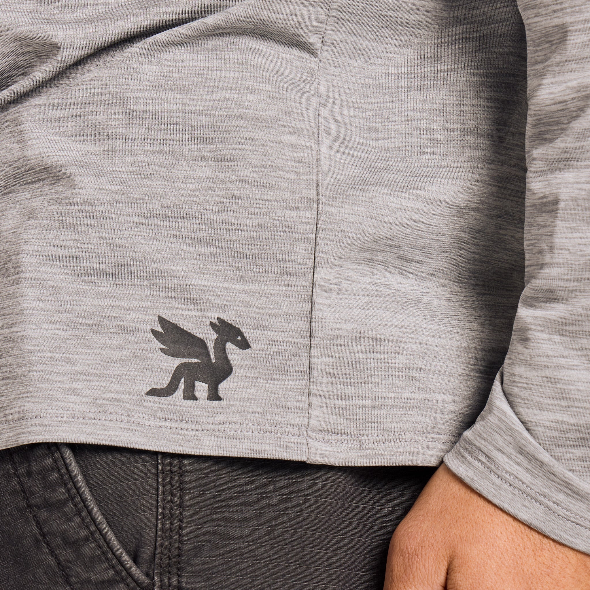 Men's Life is Good Long Sleeve Sun Crusher Hoodie