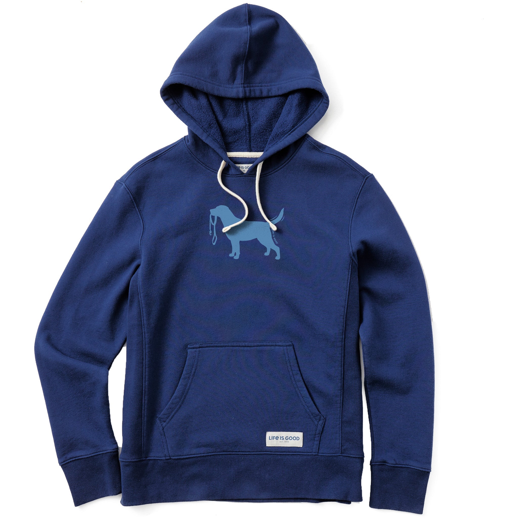 Women's Labrador Leash Simply True Fleece Hoodie