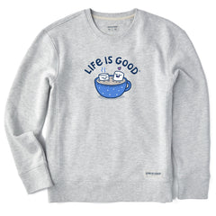Women's Cocoa Time Simply True Fleece Crew