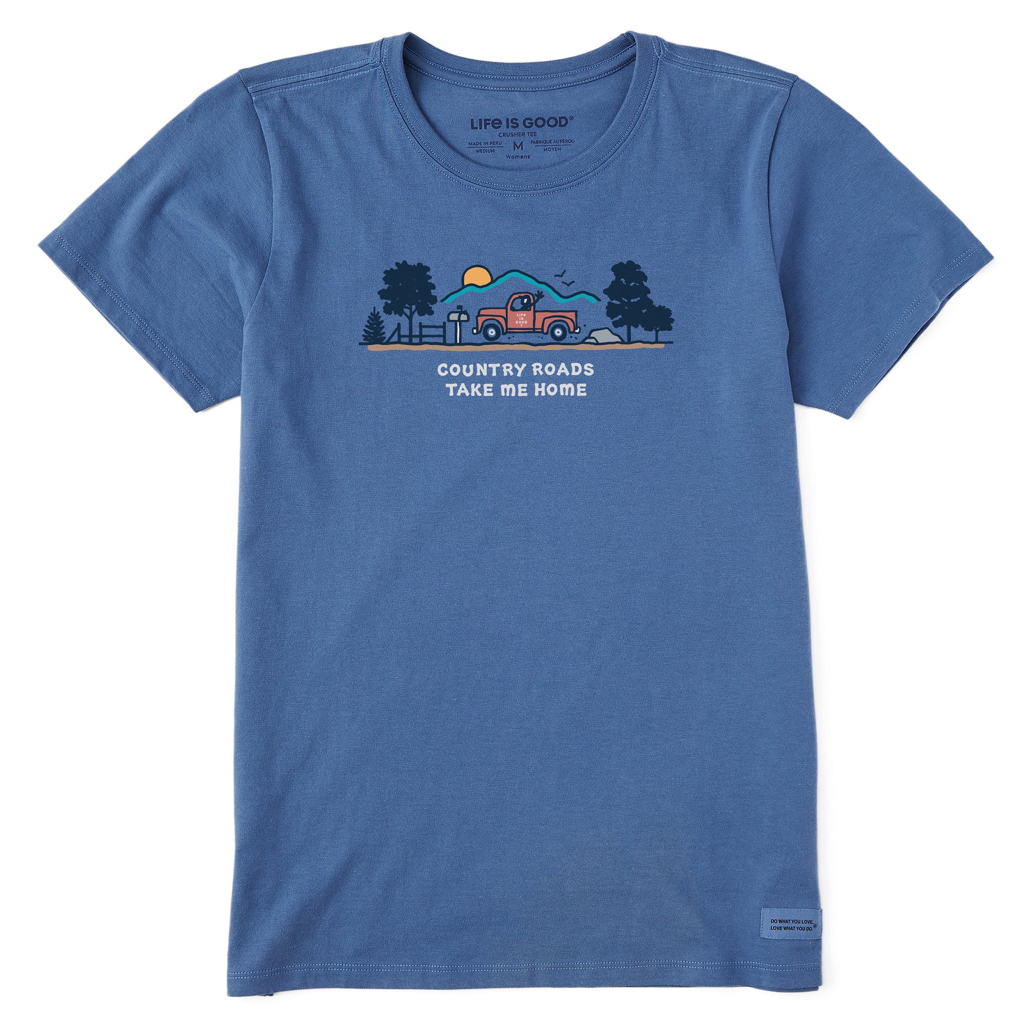 Women's Country Roads Vista Short Sleeve Crusher Tee