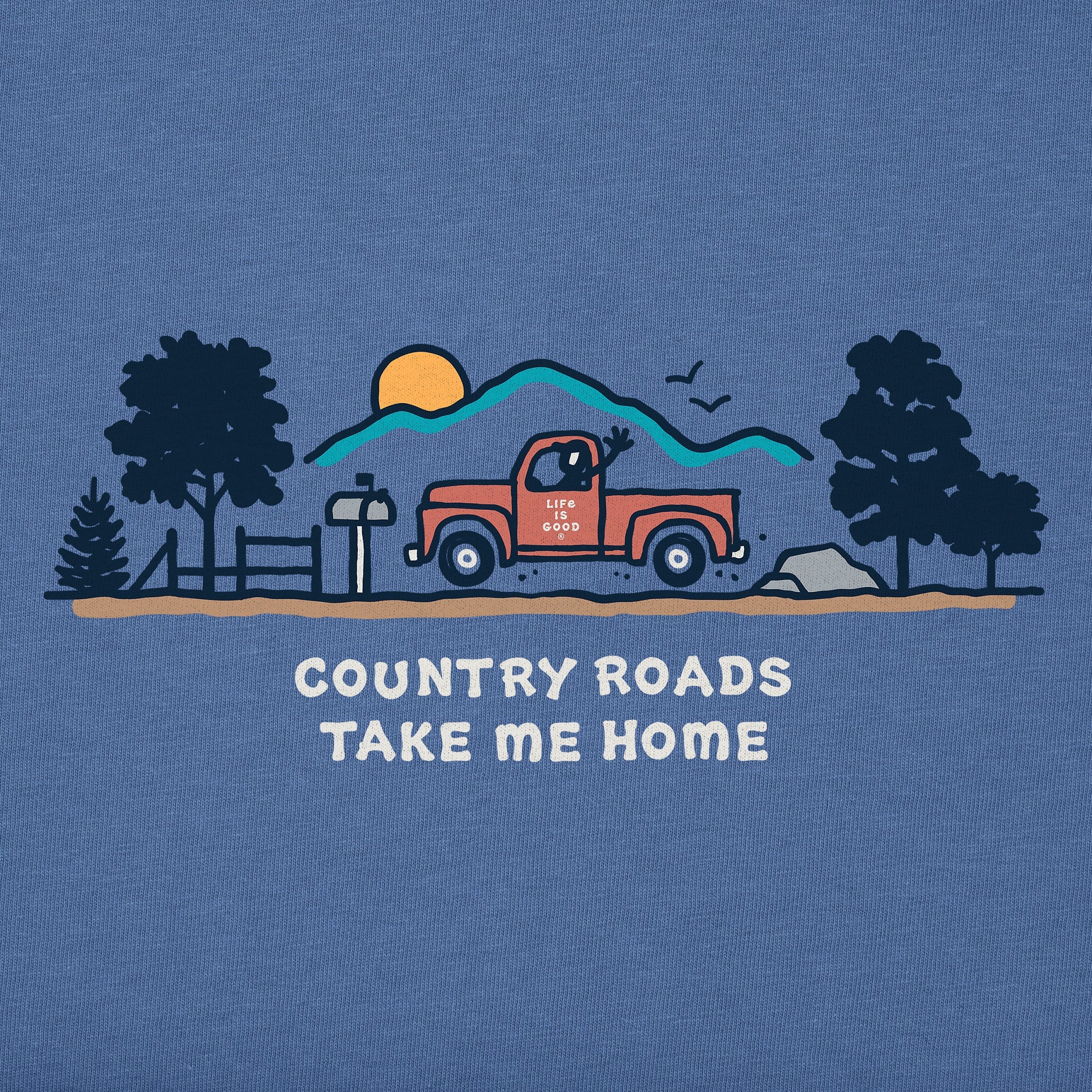 Women's Country Roads Vista Short Sleeve Crusher Tee