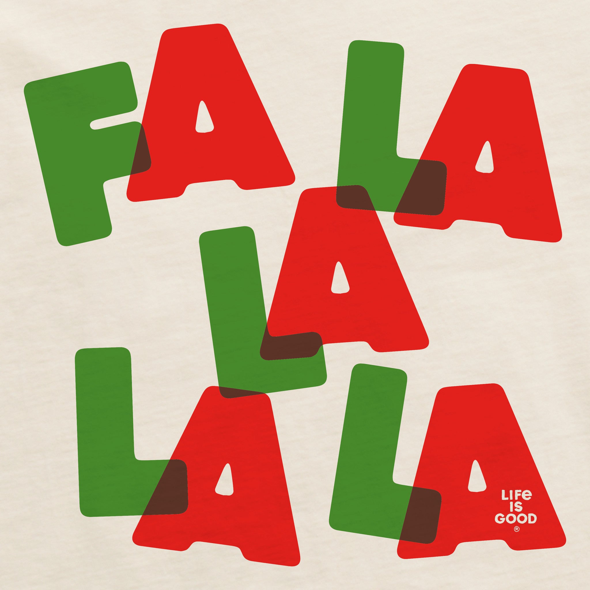 Women's Fa La La Long Sleeve Crusher Boxy Tee