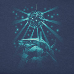 Kids Disco Shark Short Sleeve Crusher Tee