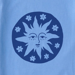 Kids Mini Sun Face Short Sleeve Crusher Tee