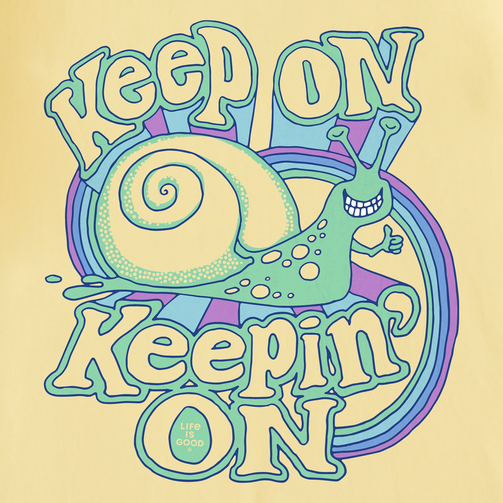 Kids Keep On Keepin' On Short Sleeve Crusher Tee
