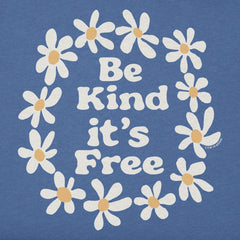 Kids Be Kind It's Free Short Sleeve Crusher Tee