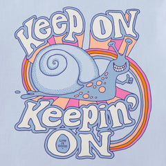 Women's Keep On Keepin' On Short Sleeve Crusher Boxy Tee