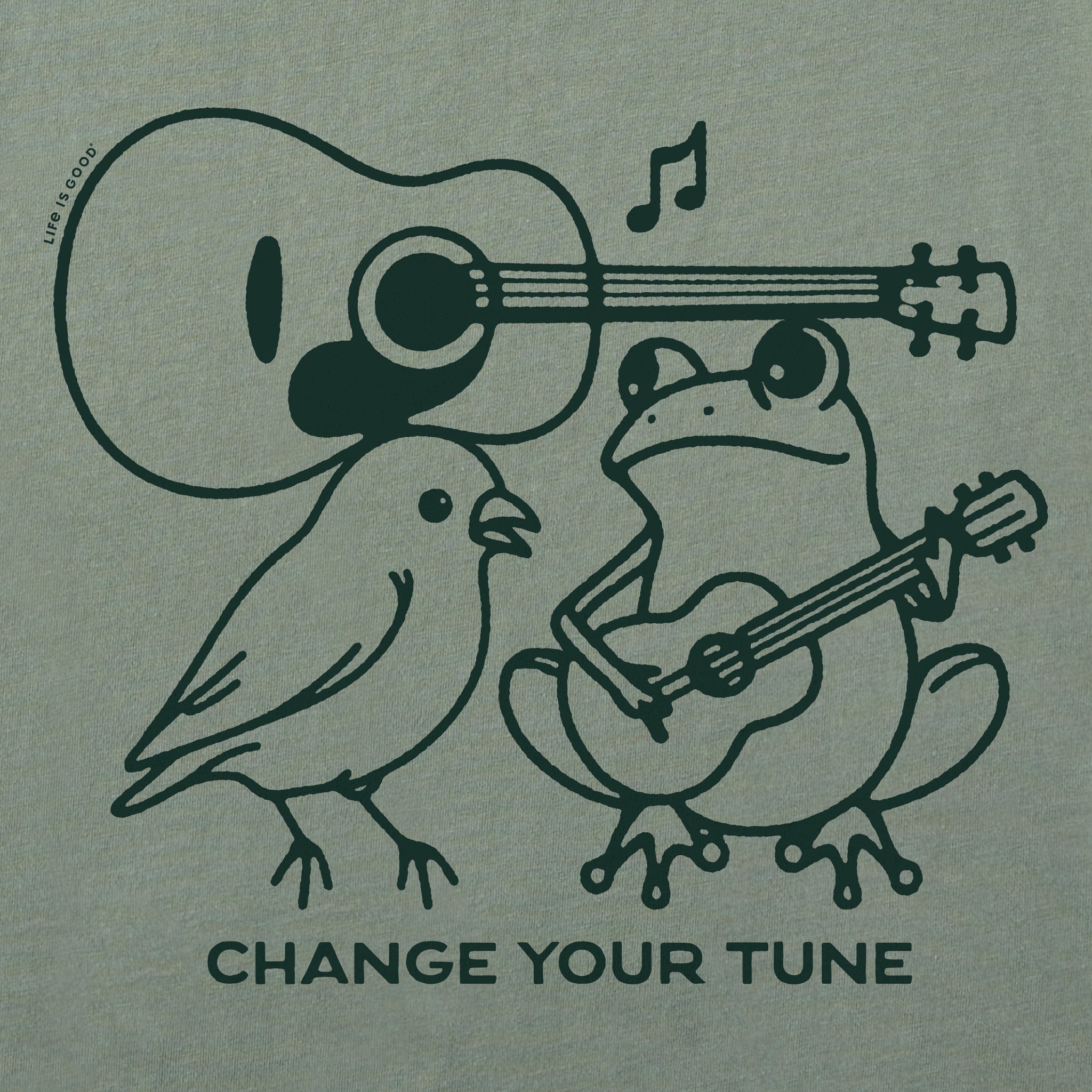 Women's Change Your Tune Short Sleeve Crusher Tee
