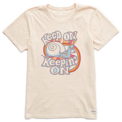 Women's Keep On Keepin' On Short Sleeve Crusher Tee