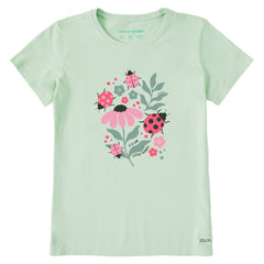 Women's It's the Little Ladybug Things Short Sleeve Crusher Tee