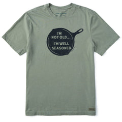 Men's I'm Not Old I'm Well Seasoned Short Sleeve Crusher Tee
