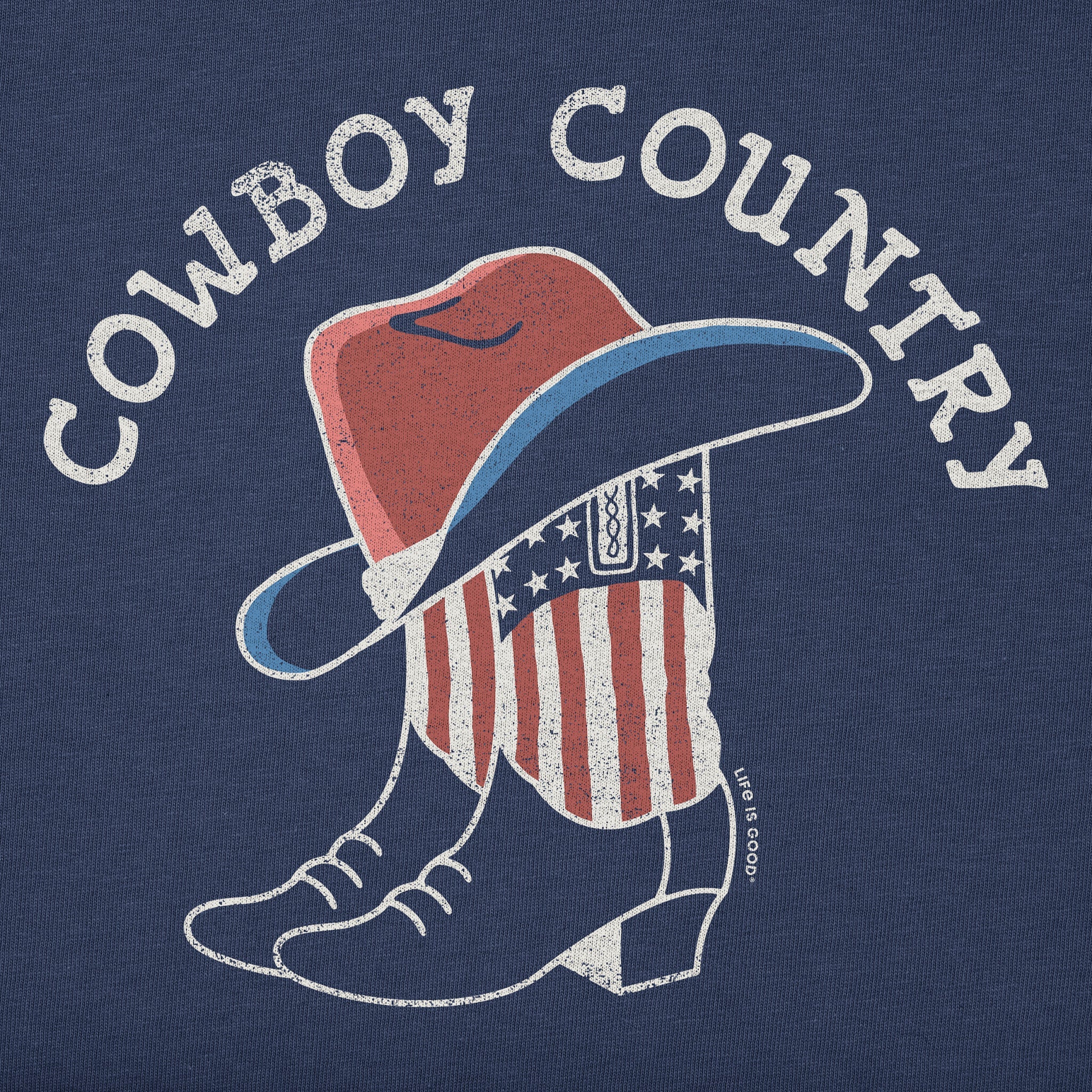 Women's Cowboy Country Short Sleeve Crusher Tee