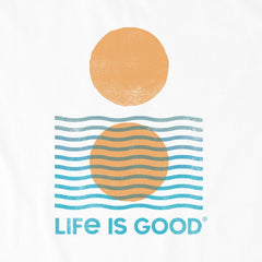 Men's Sun Stripes Short Sleeve Crusher Tee