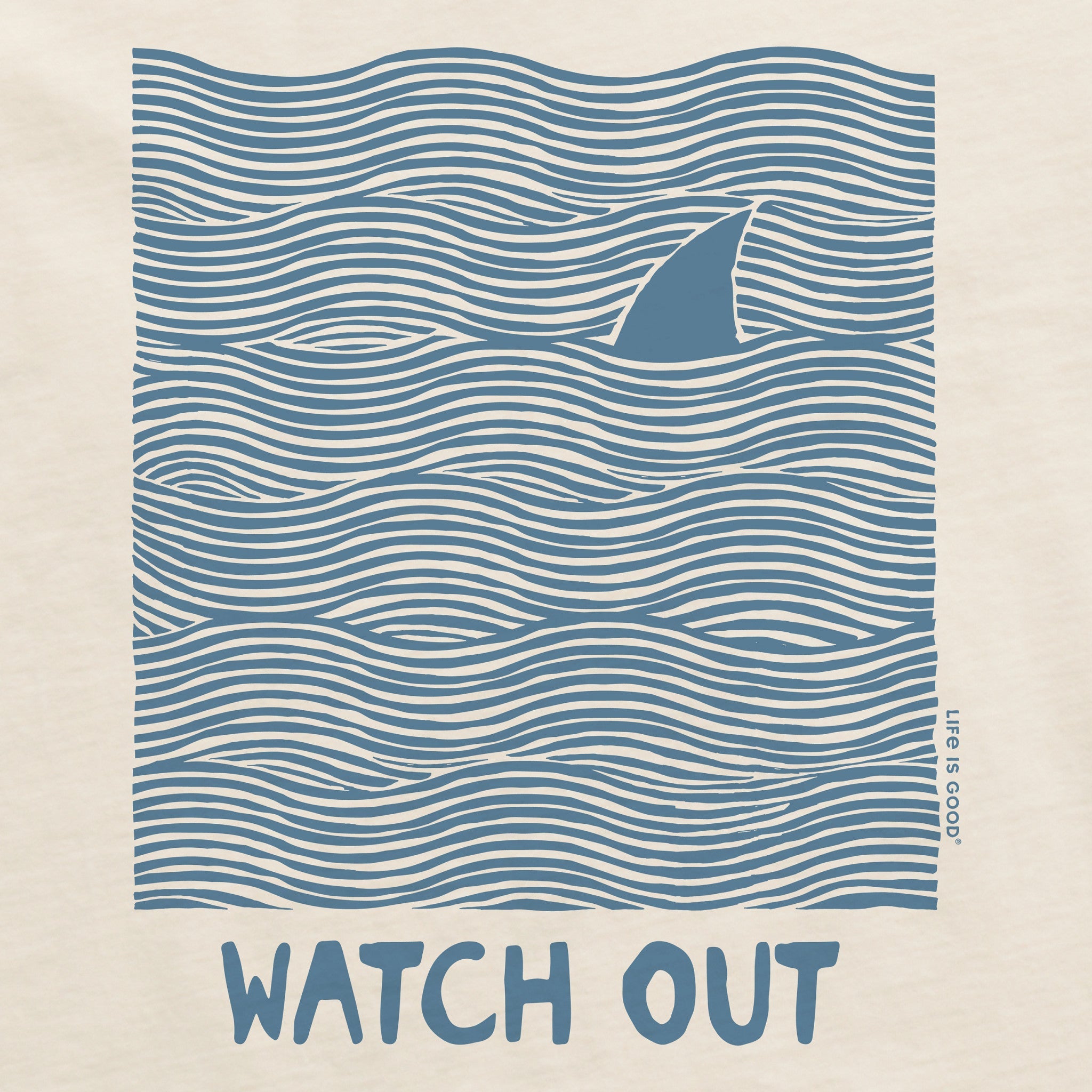 Men's Watch Out Short Sleeve Crusher Tee