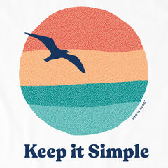 Men's Keep it Sun Colorblock Sun Short Sleeve Tee