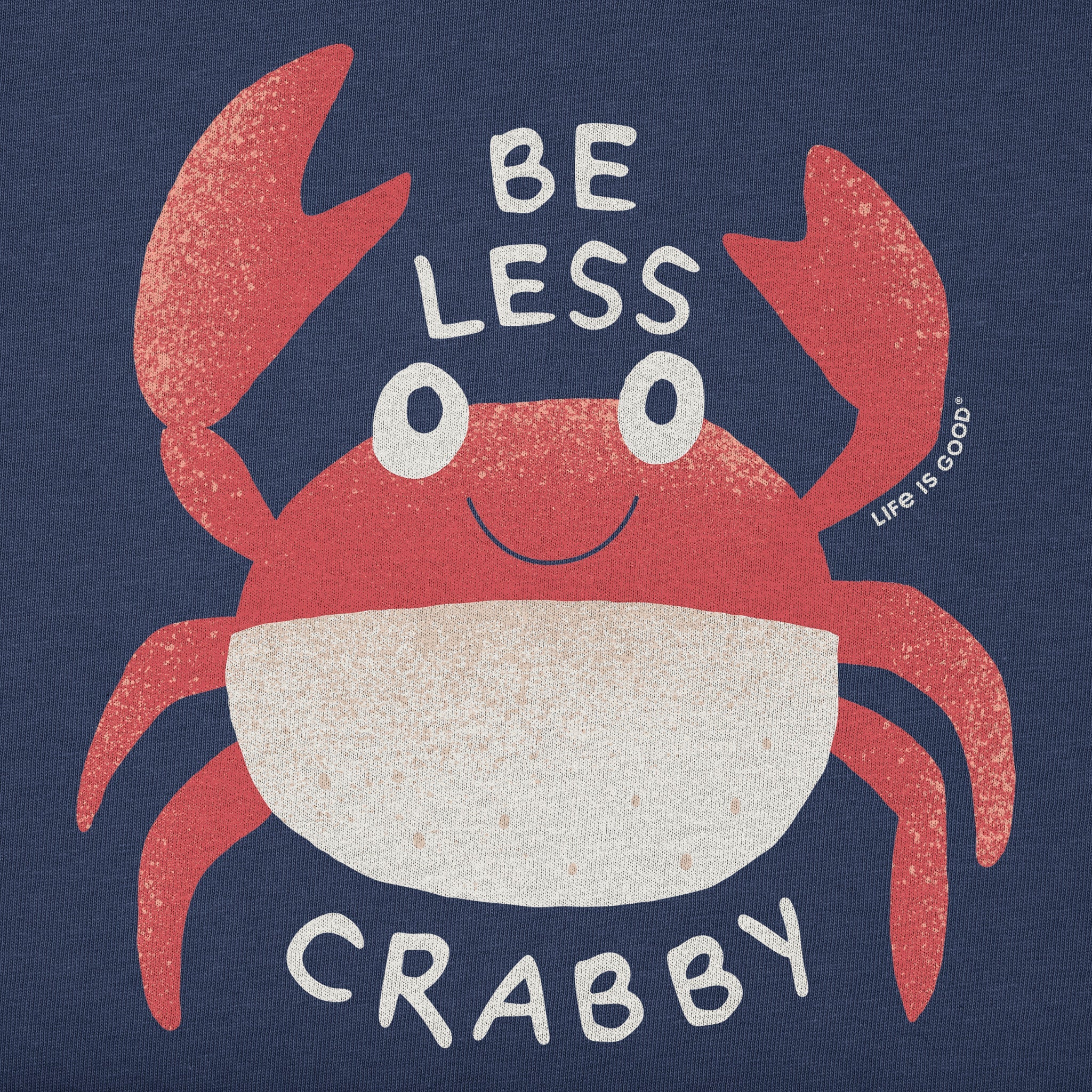Men's Be Less Crabby Crab Short Sleeve Tee