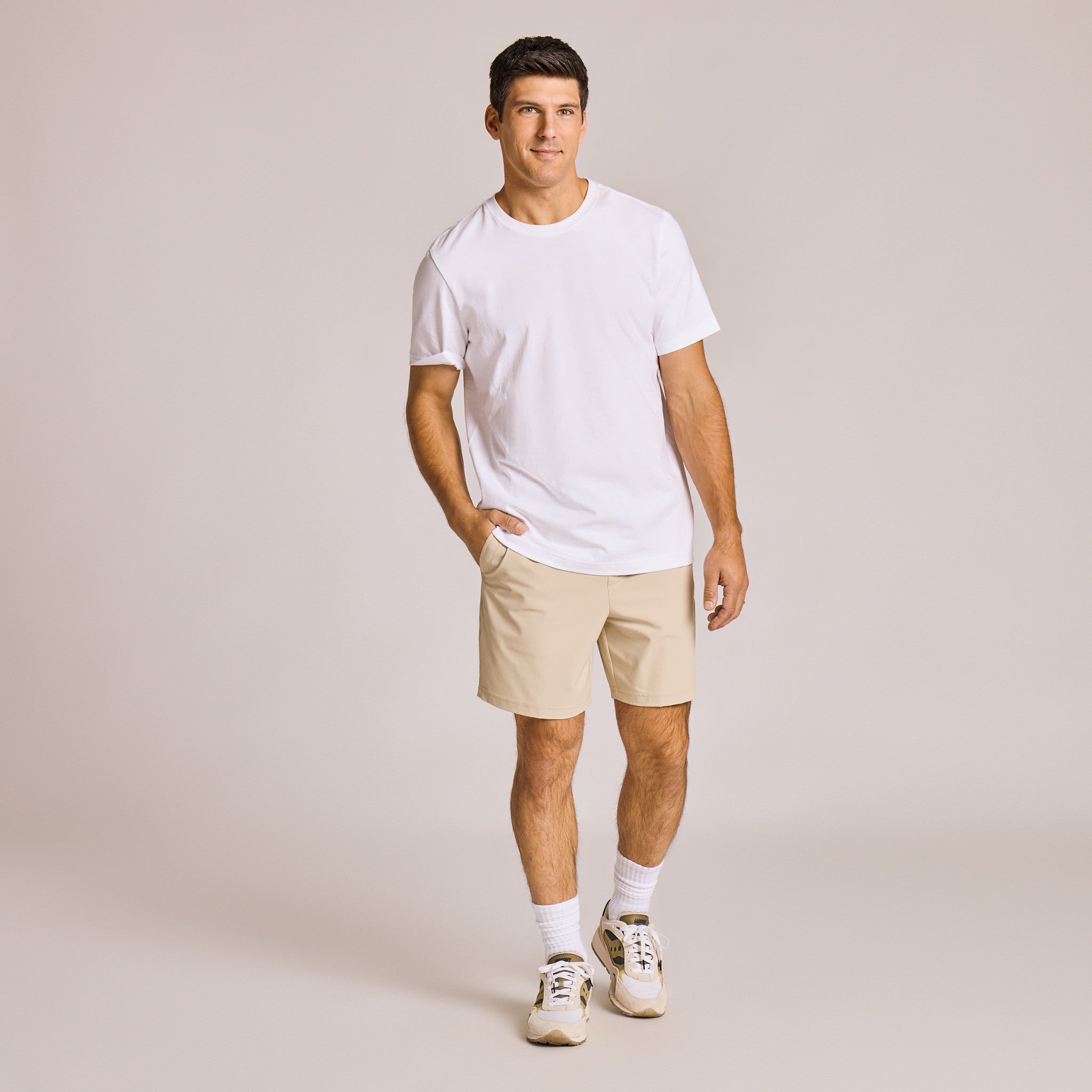 Men's Solid Everyday Short