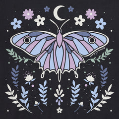 Women's Butterfly Wildflowers Short Sleeve Tee