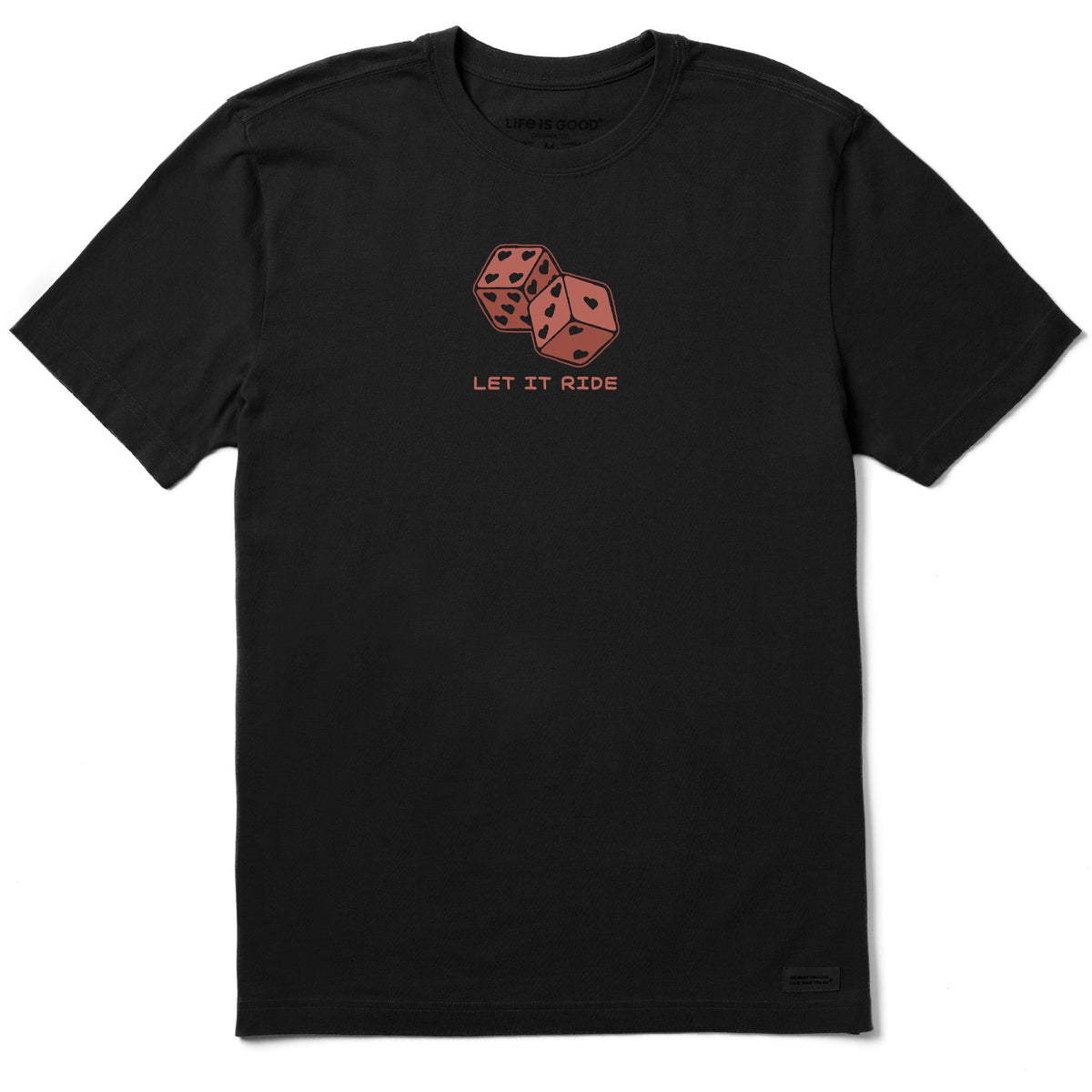 Men's Let it Ride Dice Short Sleeve Crusher Tee