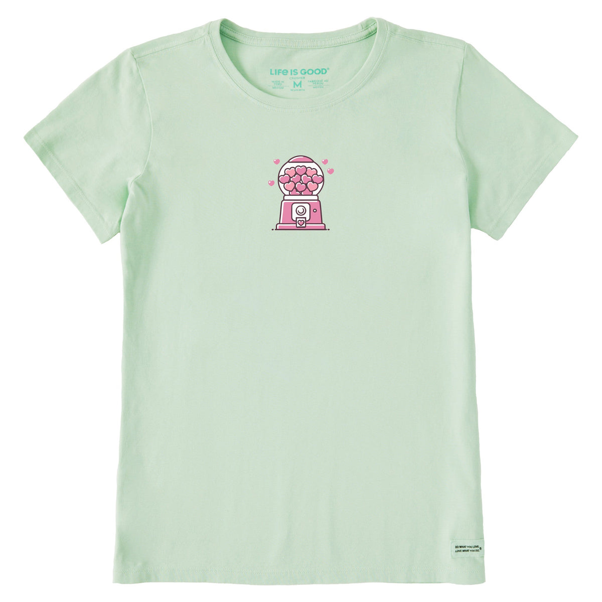 Women's Heart Gumballs Short Sleeve Crusher Tee