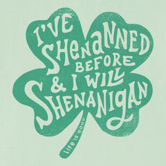 Women's I Will Shenanigan Short Sleeve Crusher Boxy Tee