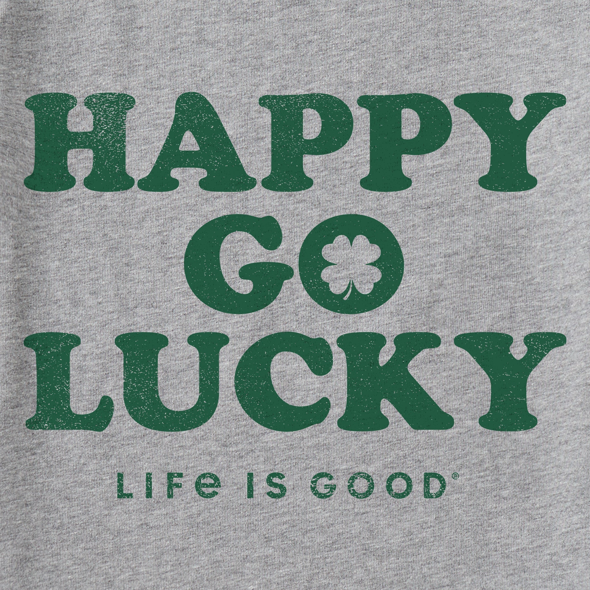 Women's Happy Go Lucky Irish Short Sleeve Crusher Tee