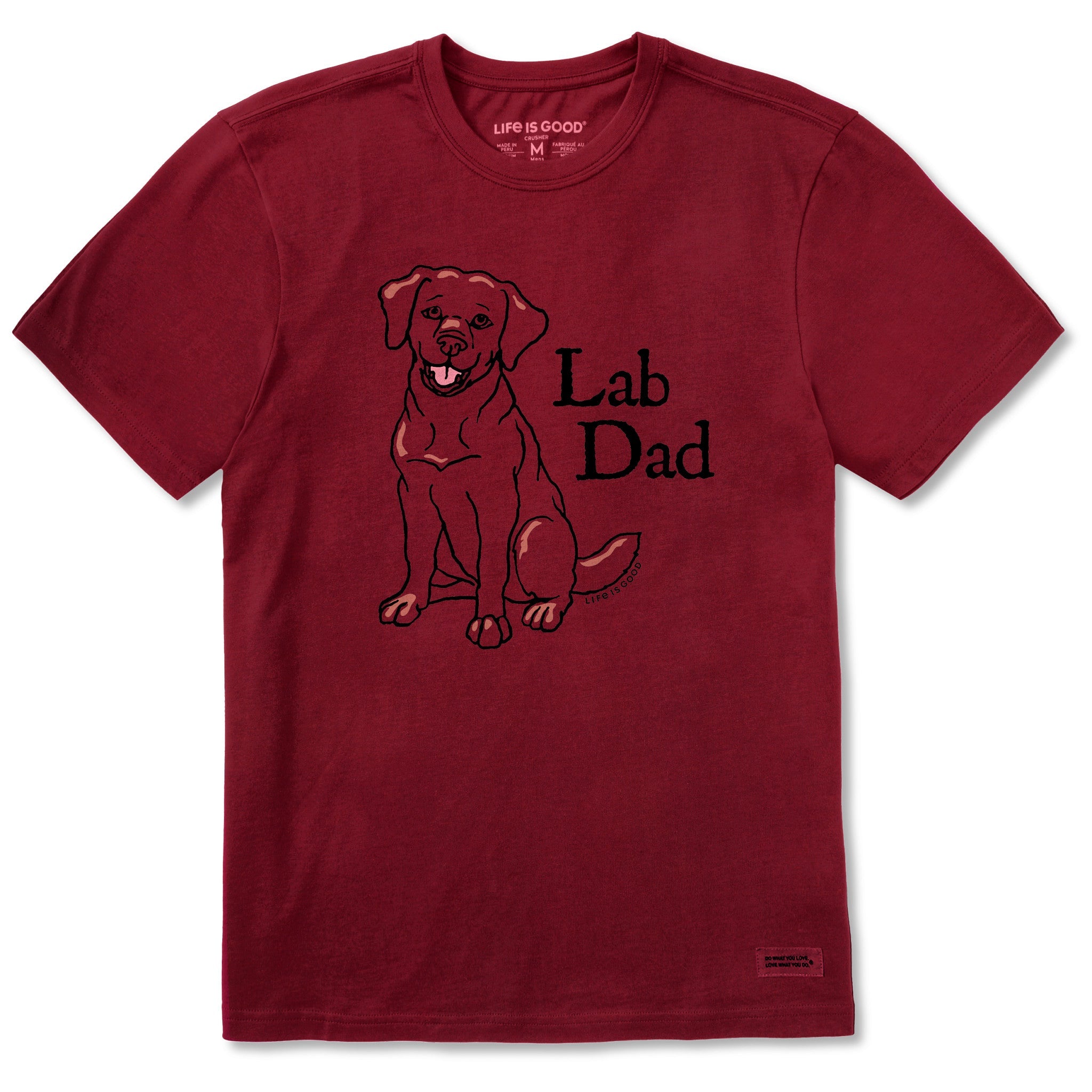 Men's Lab Dad Short Sleeve Crusher Tee
