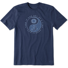 Men's Take it One Day at a Time Short Sleeve Tee
