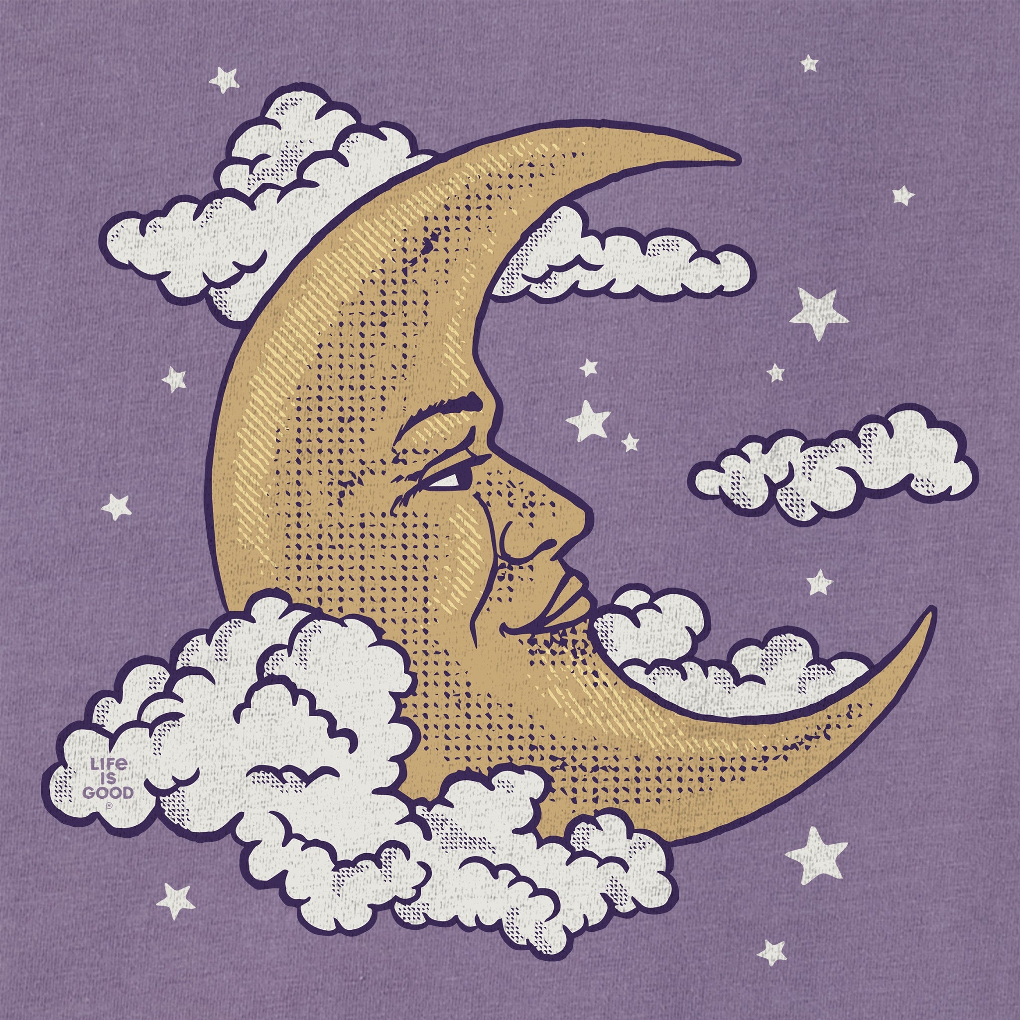 Women's Gentle Moon Short Sleeve Crusher Boxy Tee