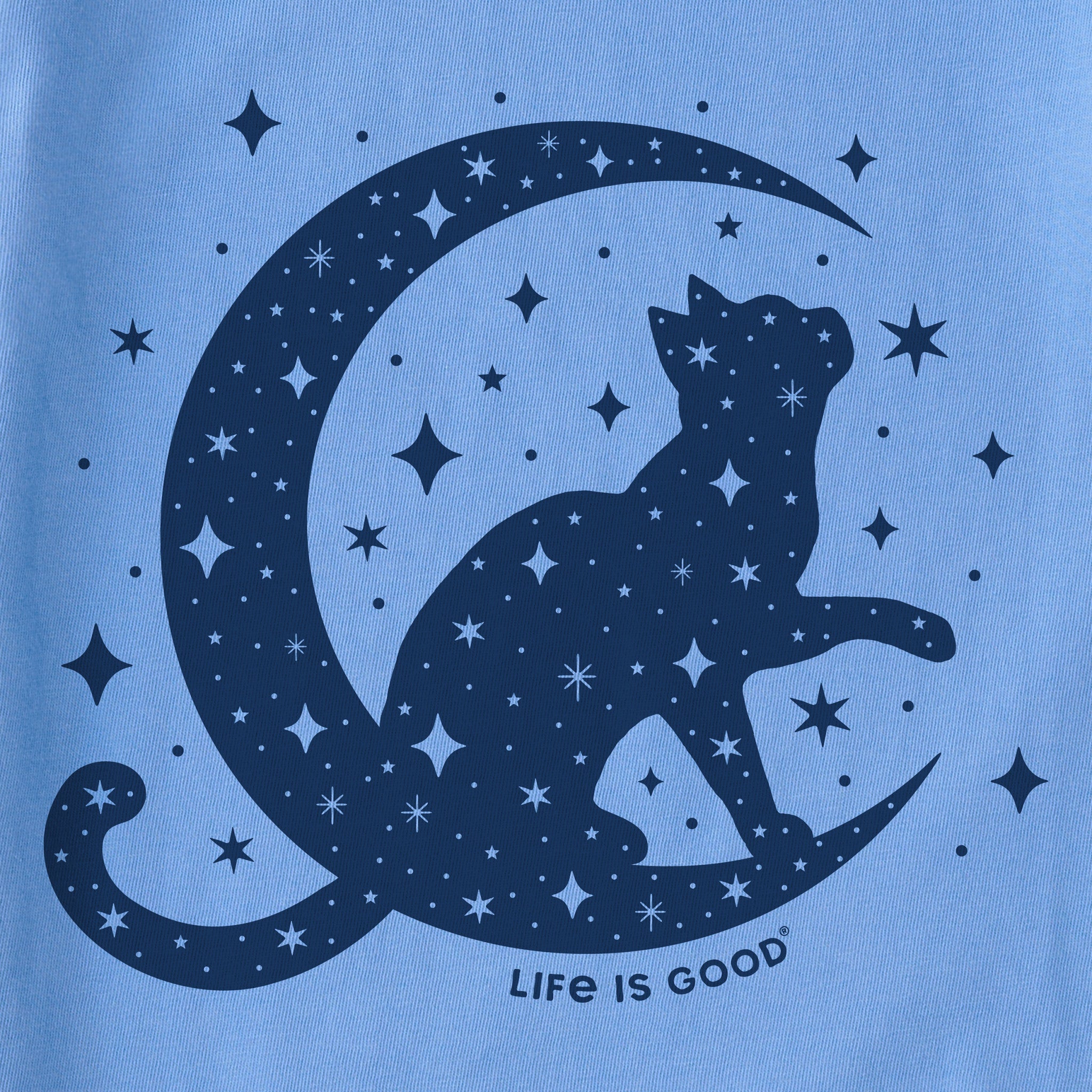 Women's Celestial Cat Simply True Fleece Crew