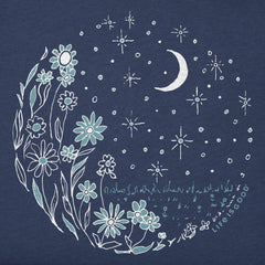 Women's Flower Moonrise Simply True Fleece Crew