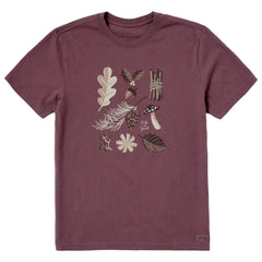 Men's Forest Floor Medley Short Sleeve Crusher Tee