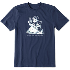 Men's You Can Snow Your Own Way Short Sleeve Crusher Tee