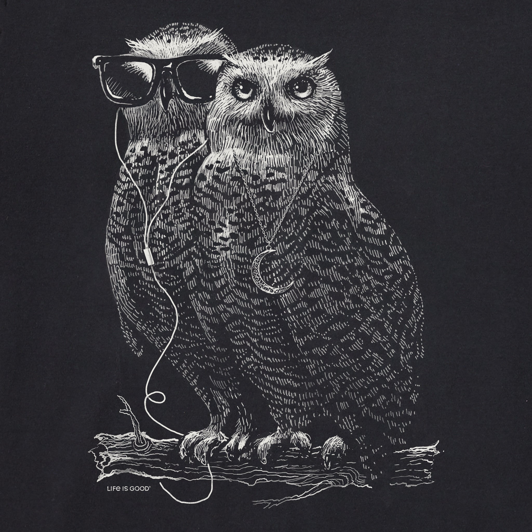 Men's Night Moves Short Sleeve Crusher Tee