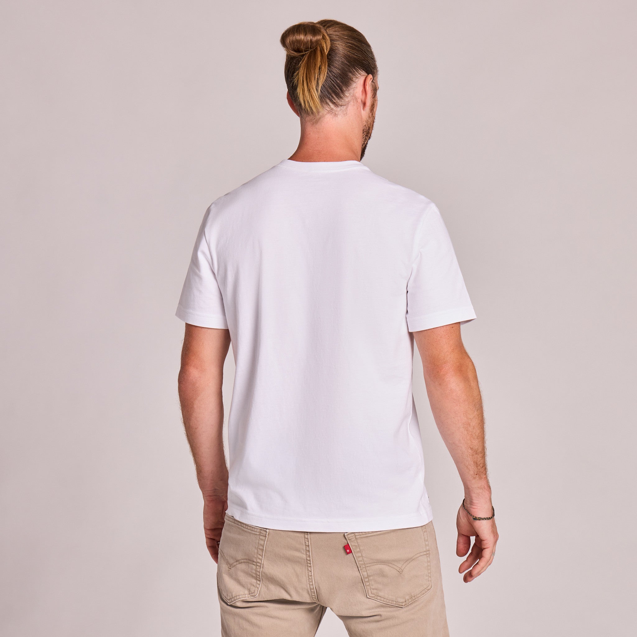 Men's Solid Short Sleeve Crusher Vee