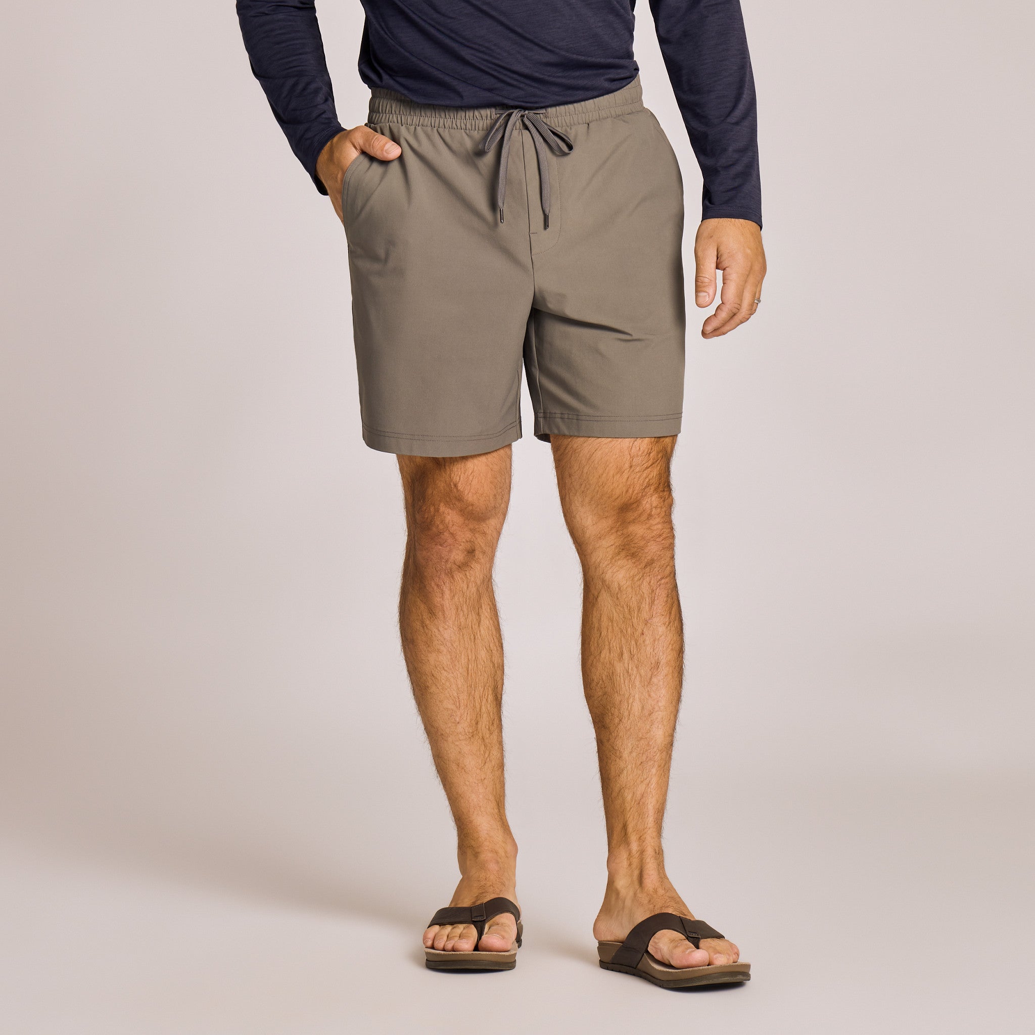 Men's Solid Everyday Short